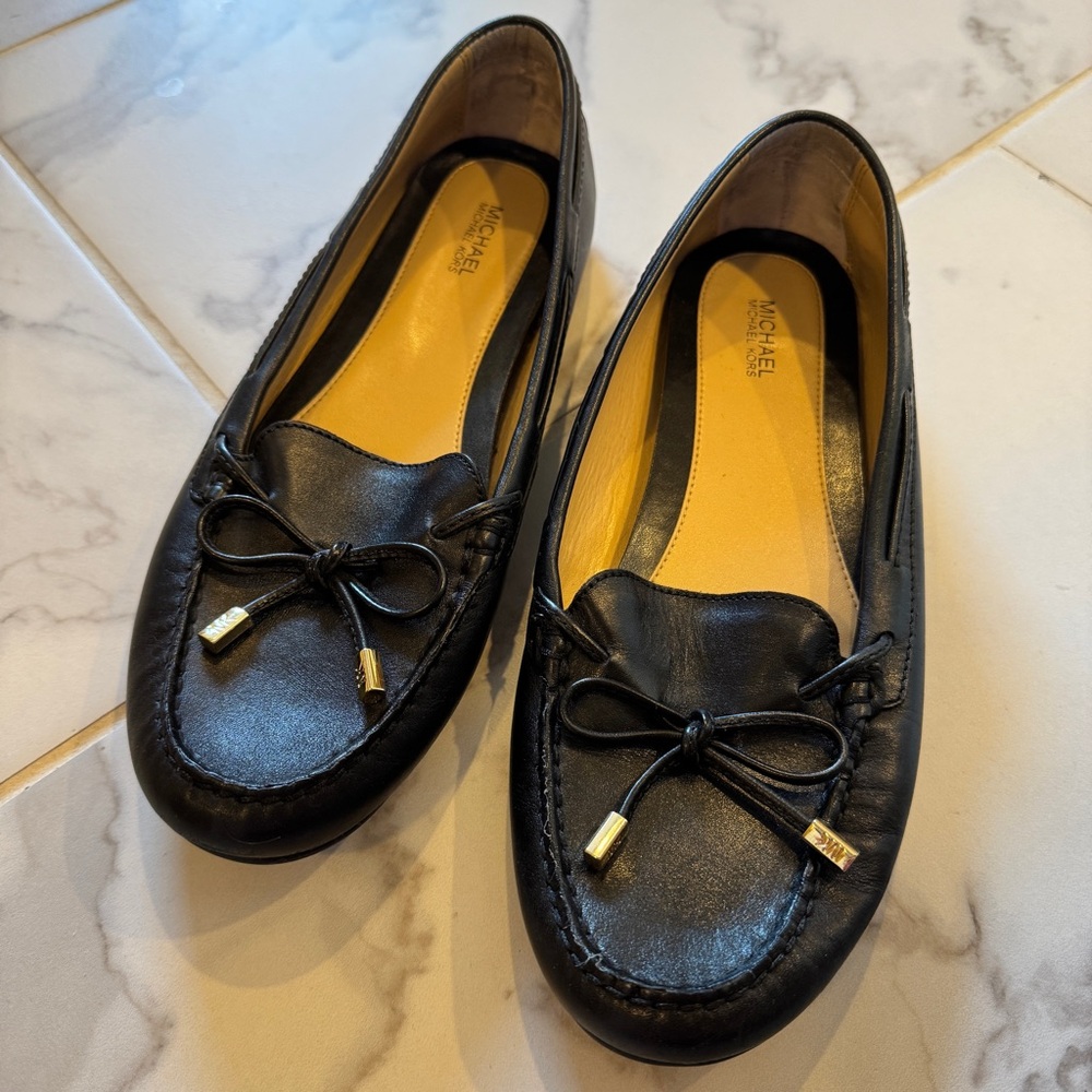 Michael Kors Loafers - Black Leatherr